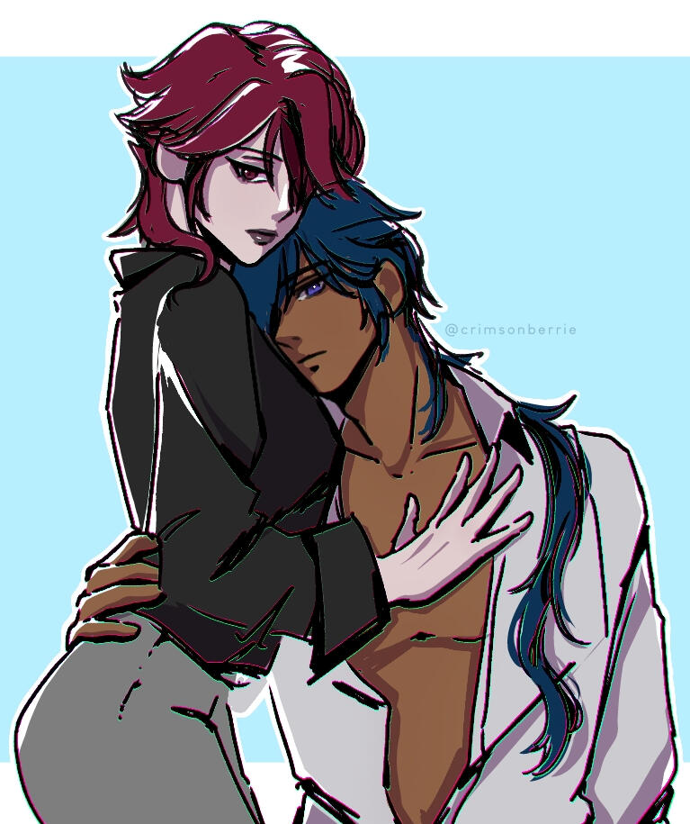 half body (semi-rendered)